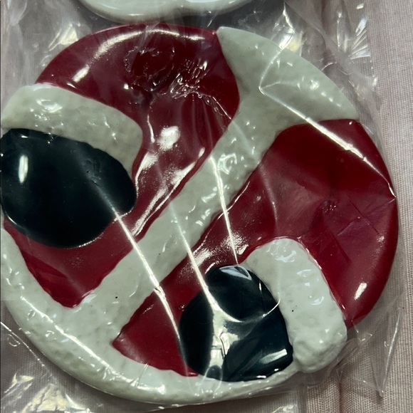 Ganz Santa Claus Ceramic Coasters NEW - Picture 3 of 4